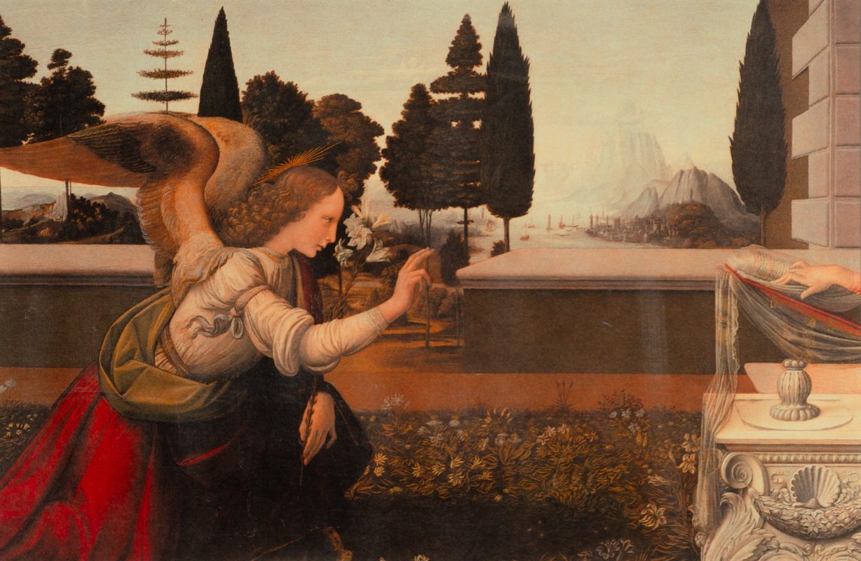 L'Annunciazione di Leonardo da Vinci