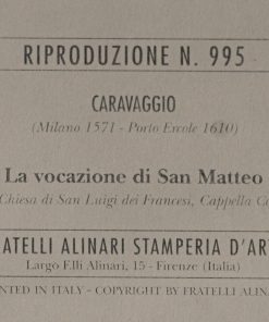 La vocazione di San Matteo di Caravaggio