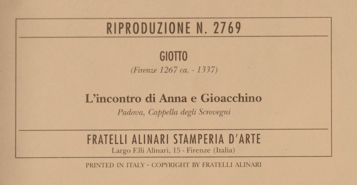 L'incontro di Anna e Gioacchino