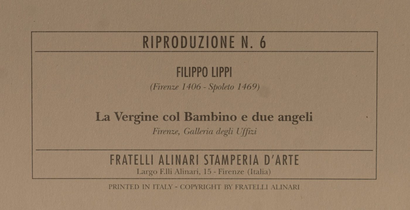 La Vergine col Bambino e due angeli
